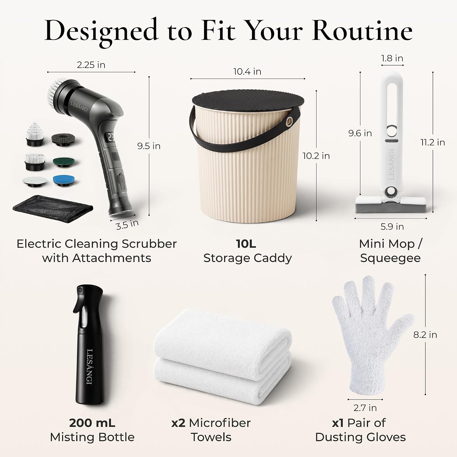 LESÁNGI Home Cleaning Kit